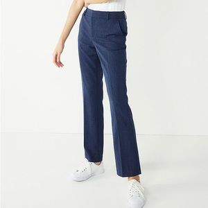 Nine West Navy Blue Trousers